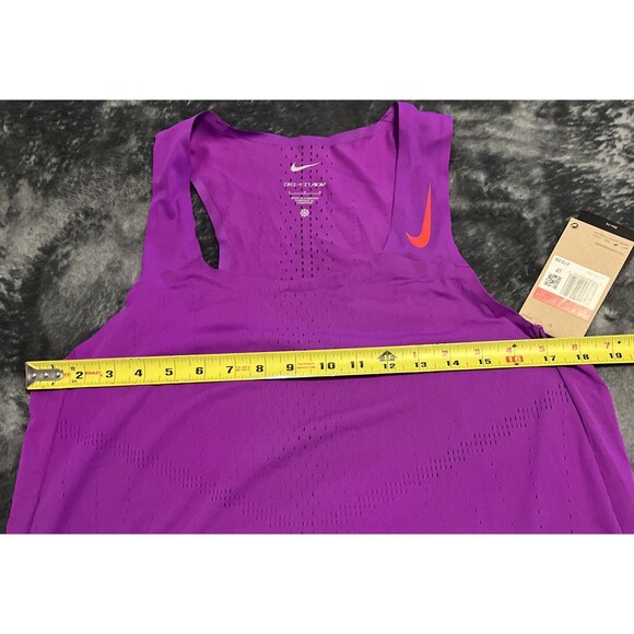 LARGE Nike Aeroswift ADV Marathon Racing Running Singlet Tank Womens - Picture 6 of 7